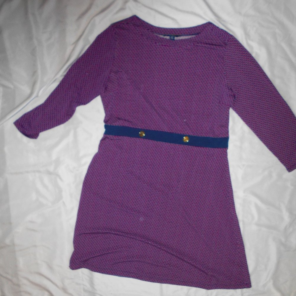 Stretchy C Wonder Dress with buttons